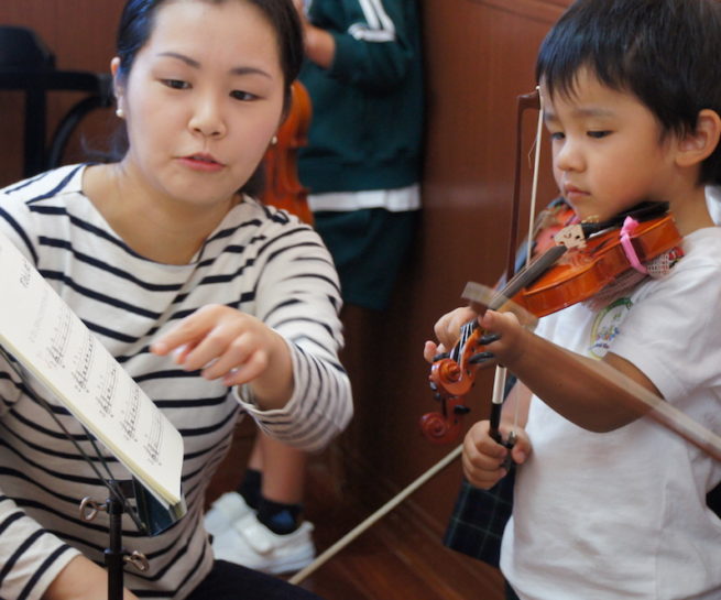 課外クラス ヴァイオリン
