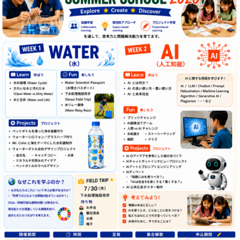 Graduate Summer School 2026 グラジュエイトサマースクール